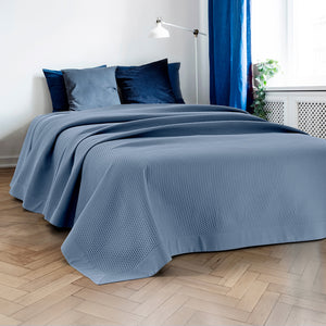 Trapuntino Matrimoniale Elegante Copriletto Con Balza Applicata Trapuntatura Pinsonic Tinta Unita Due Piazze Coperta Letto Leggera Primavera Estate Trapunta  CartadaZucchero