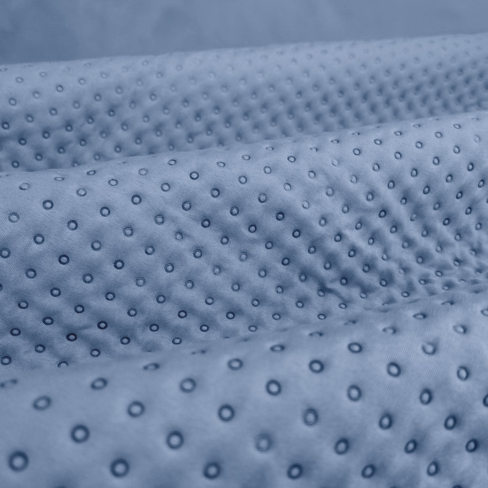 Trapuntino Matrimoniale Elegante Copriletto Con Balza Applicata Trapuntatura Pinsonic Tinta Unita Due Piazze Coperta Letto Leggera Primavera Estate Trapunta  CartadaZucchero