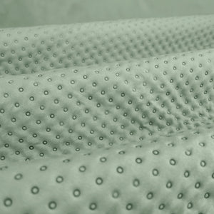 Trapuntino Matrimoniale Elegante Copriletto Con Balza Applicata Trapuntatura Pinsonic Tinta Unita Due Piazze Coperta Letto Leggera Primavera Estate Trapunta  Salvia