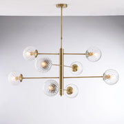 Sospensione 8 luci Ø103 x H.82 cm
