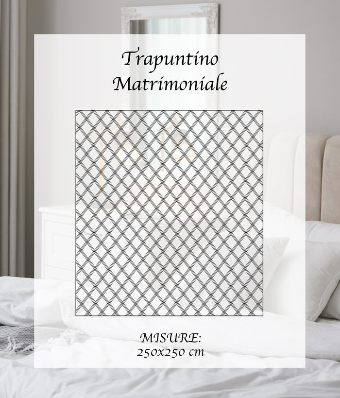 Copriletto Trapuntato Matrimoniale Elegante Trapuntino Microfibra Effetto Raso Due Piazze Coperta Letto Leggera Primavera Estate Trapunta Coperta Leggera  Grigio