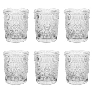 Set 6 Bicchieri Da Whisky 31Cl In Vetro Resistente Lavorato Bicchiere Design Moderno Cucina Acqua Cocktail Rum Certificati Contatto Alimentare Lavastoviglie Microonde Bar Ristorante Berne