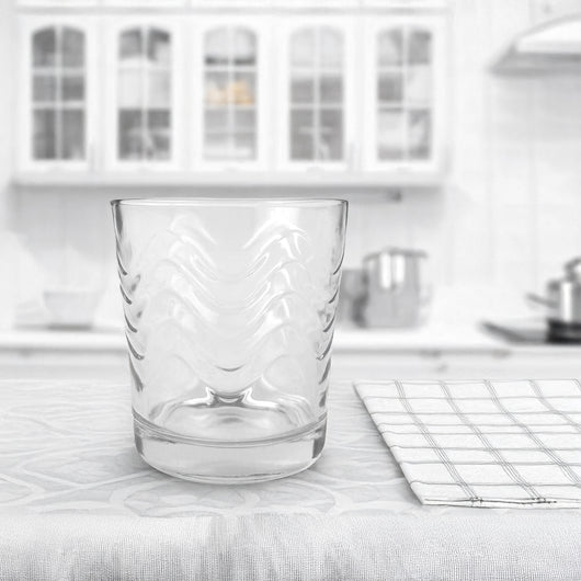 Set 6 Bicchieri Acqua Bibite Bevande 29 Cl In Vetro Resistente Lavorato Bicchiere Design Moderno Cucina Certificati Contatto Alimentare Lavastoviglie Microonde Bar Ristorante Modello 2