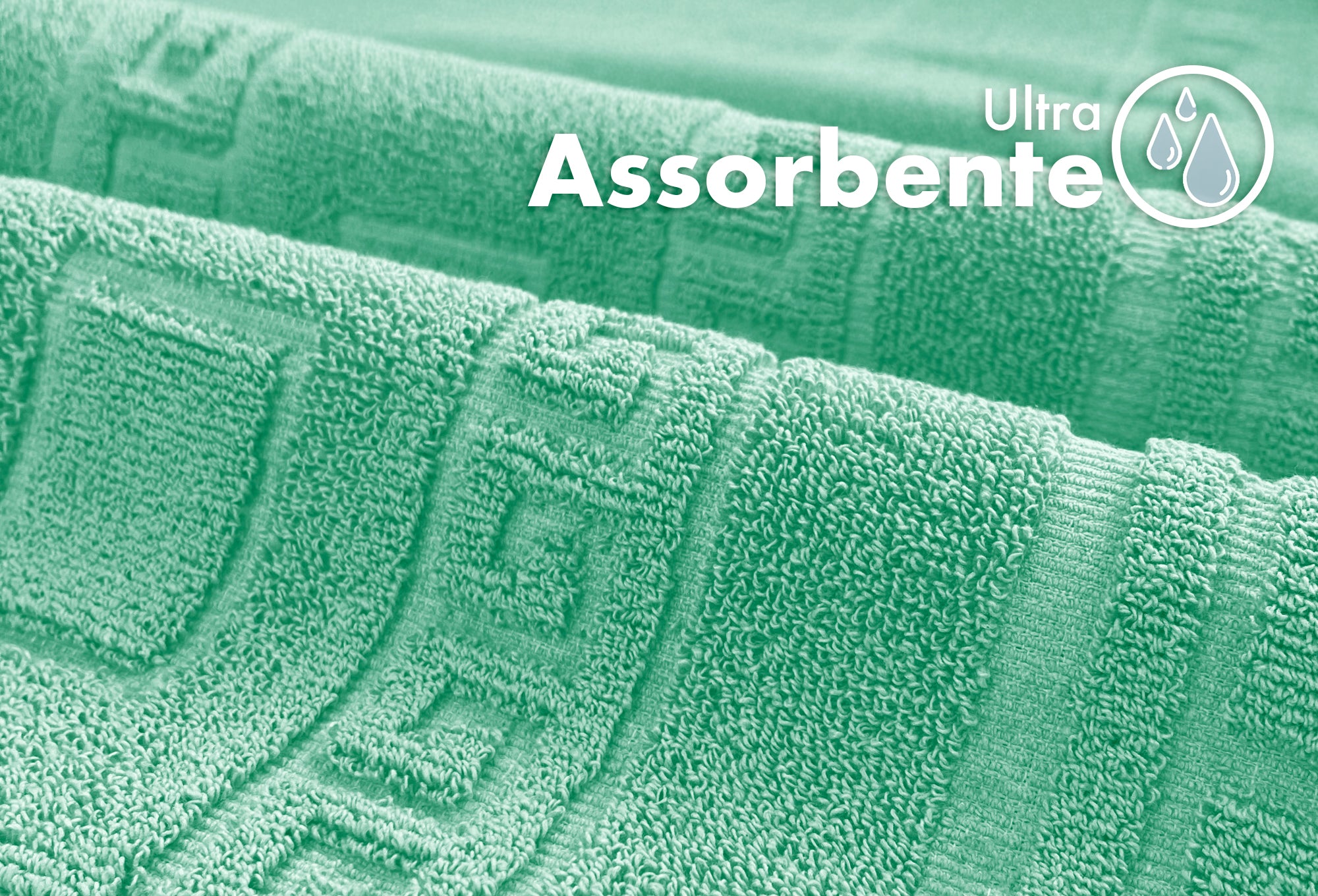 Tappeto Bagno Assorbente In Spugna Varie Misure Da Scendidoccia A Tappeto Grande Lavorazione Jacquard Tinta Unita Ricamo Cornice Lavabile Lavatrice AcquaMarina - Scendidoccia45x60