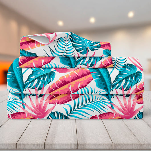 Completo Letto Matrimoniale No Stiro Set Lenzuola In Morbida Microfibra Anallergica Lenzuolo Sotto Con Angoli Elastici Fino 30 Cm, Lenzuolo Teso Sopra 2 Federe Prodotto Italiano  Oasi