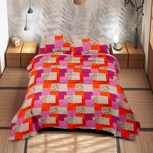 Completo Letto Matrimoniale No Stiro Set Lenzuola In Morbida Microfibra Anallergica Lenzuolo Sotto Con Angoli Elastici Fino 30 Cm, Lenzuolo Teso Sopra 2 Federe Prodotto Italiano  Ornamental