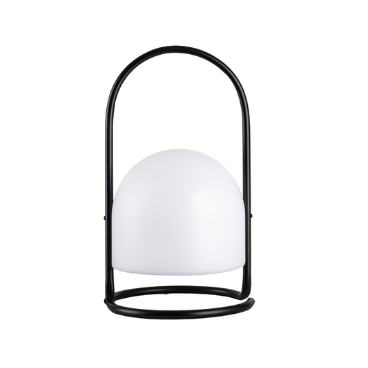 Lampada Da Esterno Led Lanterna Impermeabile Resistente Design Moderno Tavolo Arredo Giardino Luce Colore Bianco Caldo/Freddo Struttura Metallo Antiruggine Certificata RoHS Trasportabile Geoje