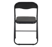 Set 6 Sedie Pieghevoli Sedia Cucina Robusta Struttura In Metallo Seduta Comoda In Simil Ecopelle Sedute Poltrona Per Ospiti Campeggio Sala Riunioni Ufficio Pieghevole Salvaspazio Scrivania Nero