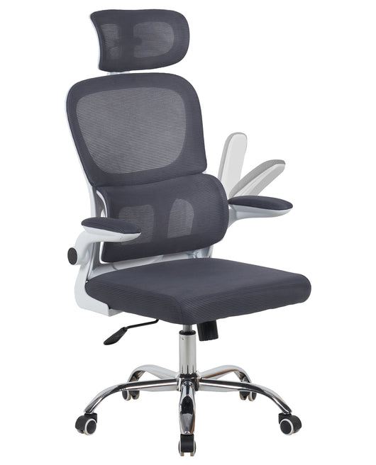 Sedia a Dondolo Poltrona Pensile Sospesa in Rattan per Interno ed Esterno Ovetto Modello1 Nido Uovo AutoPortante Completa di Struttura in Acciaio e Cuscini Sfoderabili Grigio scuro