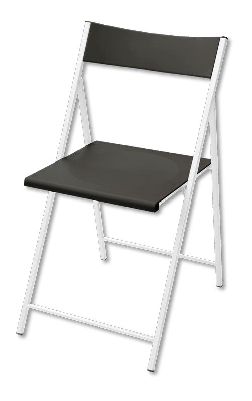 Sedie pieghevoli salvaspazio + Carrello  - Set da 6+1  in 3 Colori