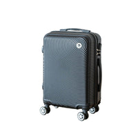 Coveri Set Di 3 Valigie Rigide ABS Valigia Da Viaggio Con Chiusura Lucchetto Combinazione Grande Media Piccola Forti Resistenti Manico Telescopico Ruote Staccabili Trolley Nero