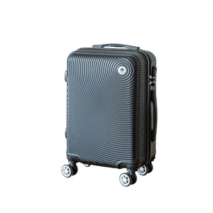 Coveri Set Di 3 Valigie Rigide ABS Valigia Da Viaggio Con Chiusura Lucchetto Combinazione Grande Media Piccola Forti Resistenti Manico Telescopico Ruote Staccabili Trolley Nero