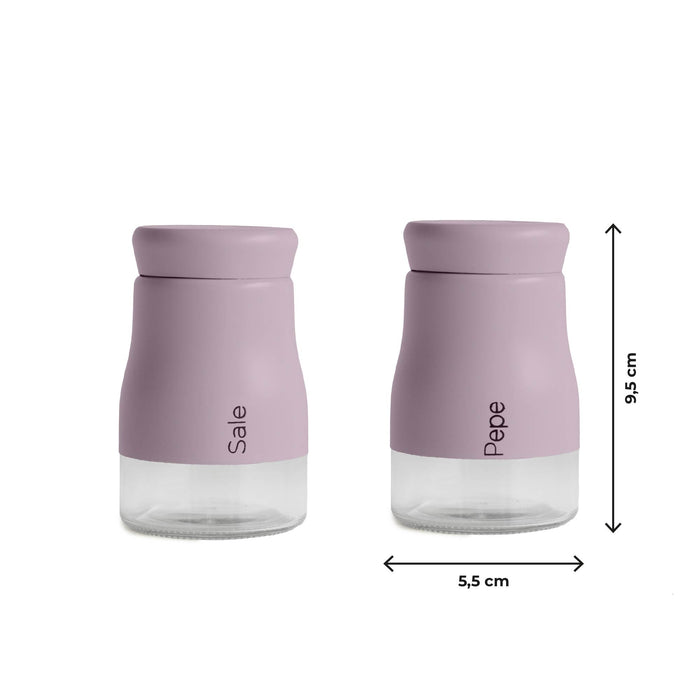 Set Condimento 4 Pezzi Olio Aceto Sale Pepe Vetro Acciaio Certificato Per Alimenti Organizzatore Acciaio Inox Con Stand In Metallo Condimenti Tavola Oliera Saliera Dispenser Tavola Organizer Porta Spezie Barattoli Contenitori Glicine