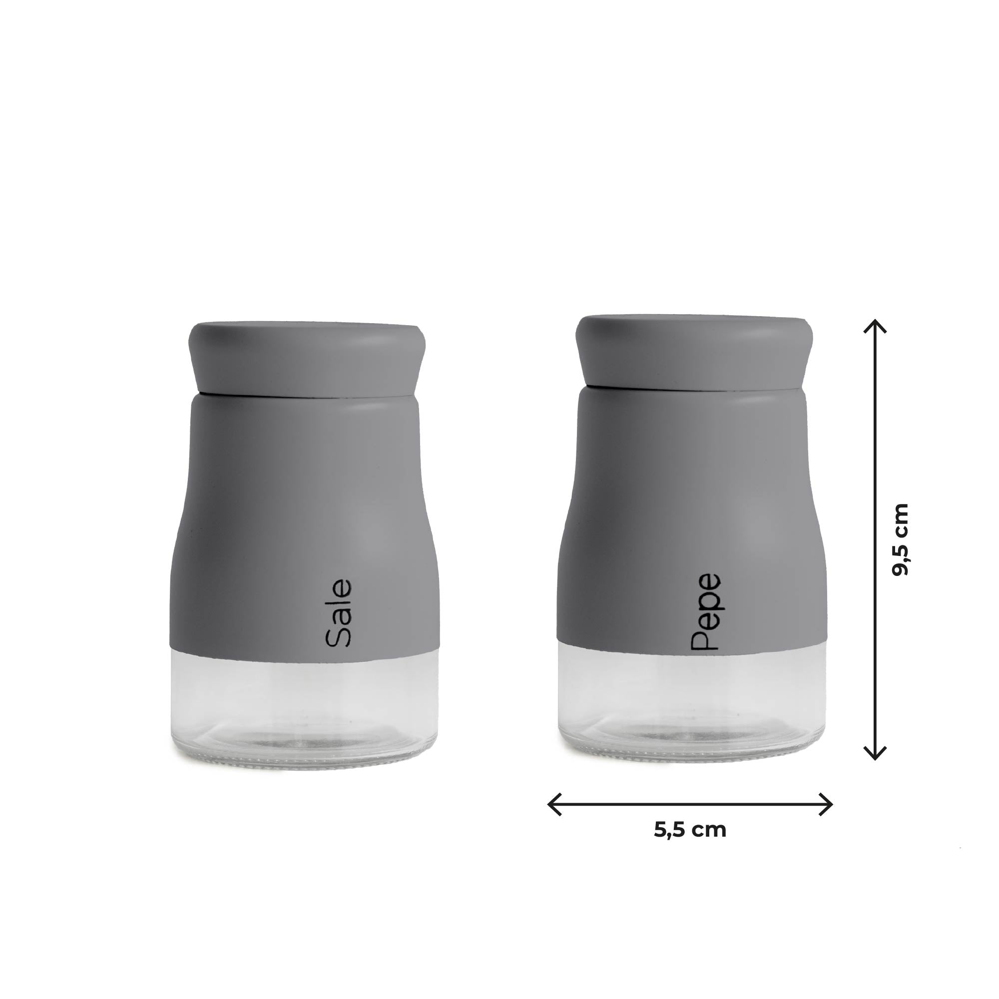 Set Condimento 4 Pezzi Olio Aceto Sale Pepe Vetro Acciaio Certificato Per Alimenti Organizzatore Acciaio Inox Con Stand In Metallo Condimenti Tavola Oliera Saliera Dispenser Tavola Organizer Porta Spezie Barattoli Contenitori Grigio