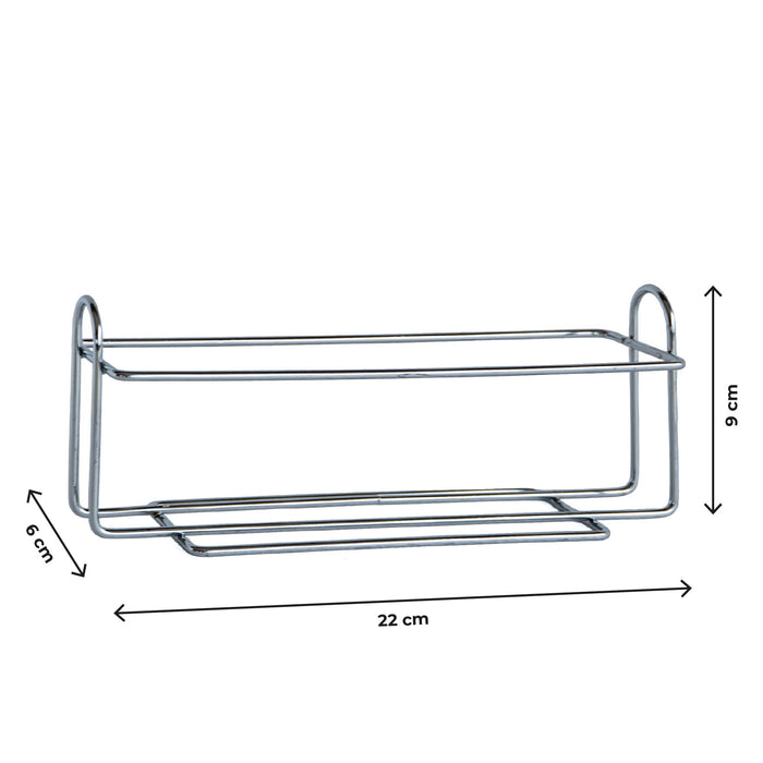 Set 4 Contenitori In Vetro Cucina Portaspezie 90 Ml Con Espositore In Metallo Barattoli Moderni Sale Pepe Rotondi Tappo Girevole Acciaio Per Regolazione Con Moderne Scritte Certificati Contatto Alimentare Salvia
