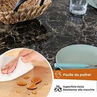 Copritavolo Stampato In Pvc Alto 1.2 Mm Pellicola Protettiva Cover Proteggi Tavolo Tovaglia Protezione Mollettone Spesso Antimacchia  Urti Olio Graffi Impermeabile Dis12 - 100x120Cm