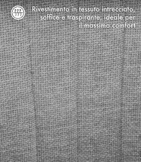 Poltroncina Stile Scandinavo in Tessuto Beige con Gambe in Legno Naturale – Sedia Imbottita Moderna per Soggiorno, Sala da Pranzo o Camera da Letto – Design Nordico Elegante e Confortevole Grigio