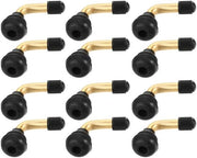Viti per ventilatori 12 pezzi - senza pneumatici - acciaio inossidabile - giallo/nero - compatibili con auto/felini/motori - facile da installare - coppe per ventilatori