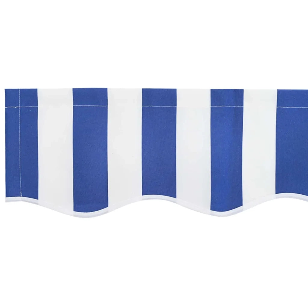Telo di ricambio per tenda da sole Blu e Bianco 4 x 2 m 42000375