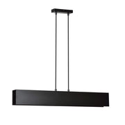 Lampada a sospensione GENTOR in acciaio nero opaco