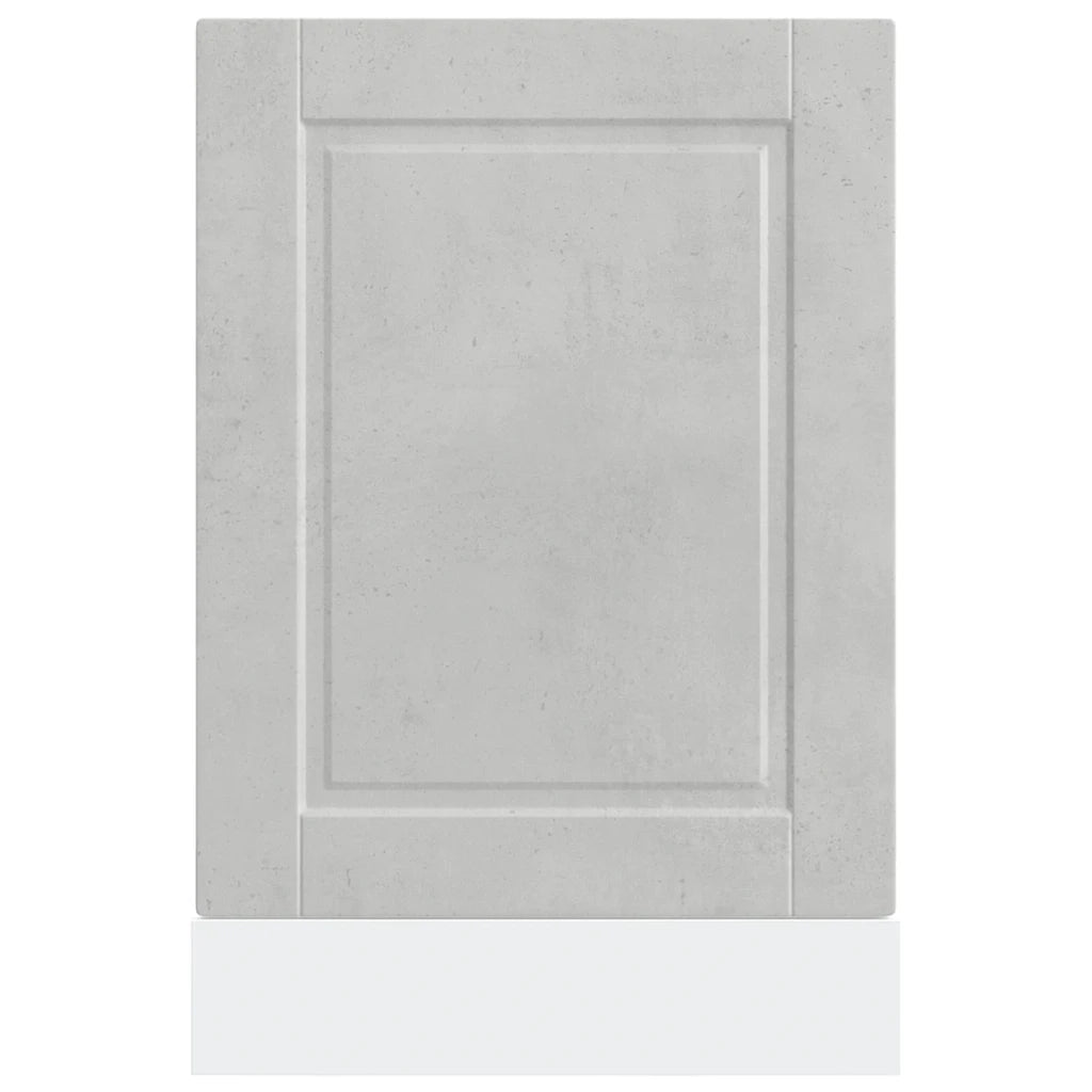 Pannello Lavastoviglie Porto Grigio Cemento 45x1,5x67 cm