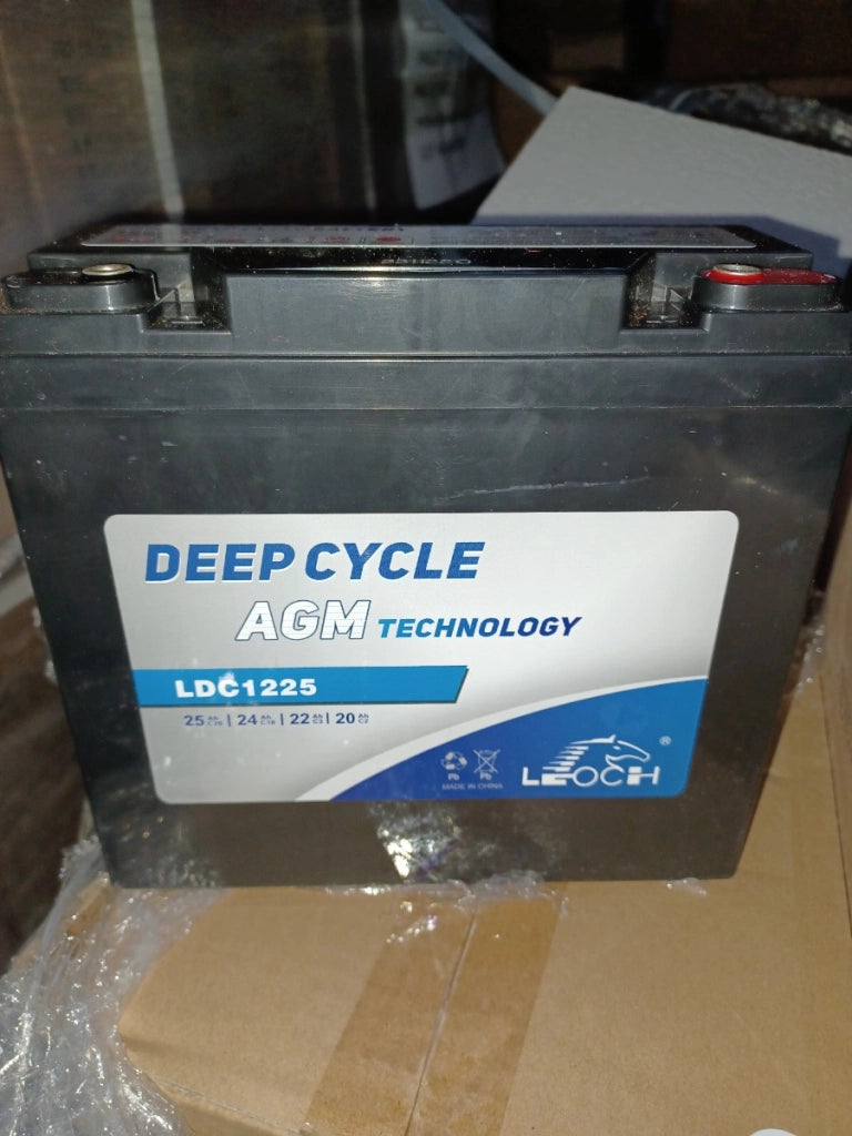 LEOCH LDC12-25 12V 25 Ah BATTERIA AGM - GEL