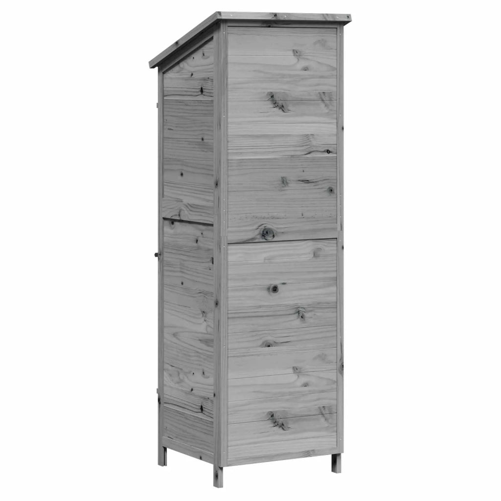 Capanno da Giardino Grigio 59,5 x 56 x 176,5 cm 42033478