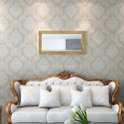 Specchio da Parete Stile Barocco 100x50 cm Oro 243680