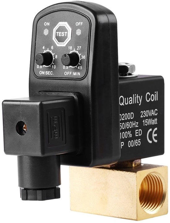 Aftapklep Automatizzato - Condensataftapkraan - Condensaatbeheer - G1/2 - AC230V/110V - Aftapklep Condensatafflusso