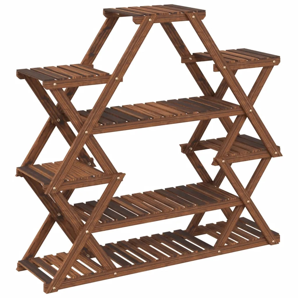 Portafiori | Sostegno per piante 110x25x105 cm in Legno Massello di Abete