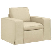 Divano | Divano da soggiorno | Sofa Crema 103 x 80 x 82 cm Tessuto