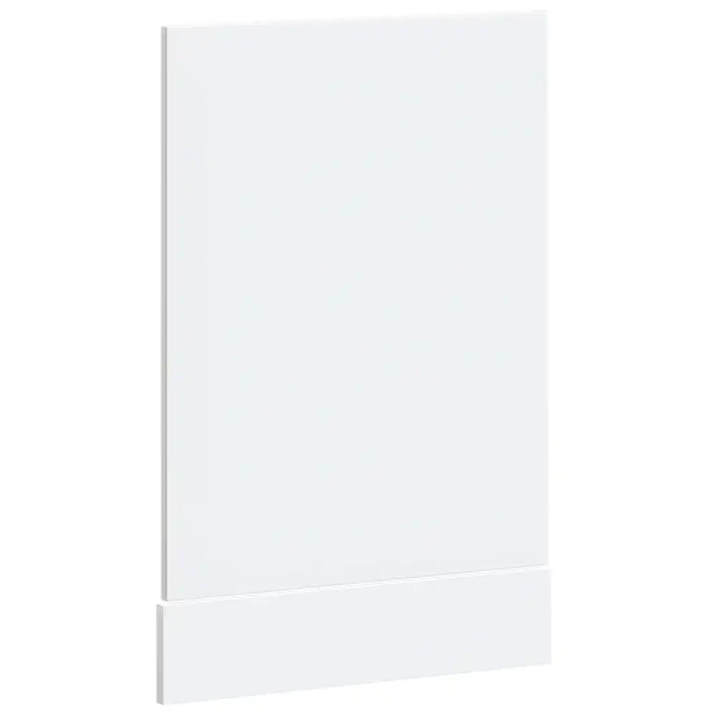 Pannello Lavastoviglie Lucca Bianco Lucido in Legno Multistrato 853889