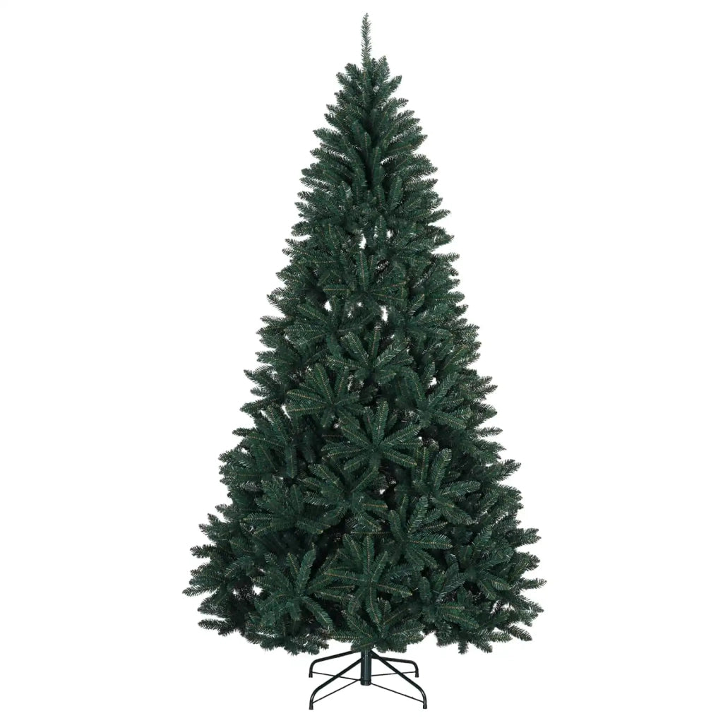 Albero di Natale artificiale verde scuro con palline 270 cm 3467343