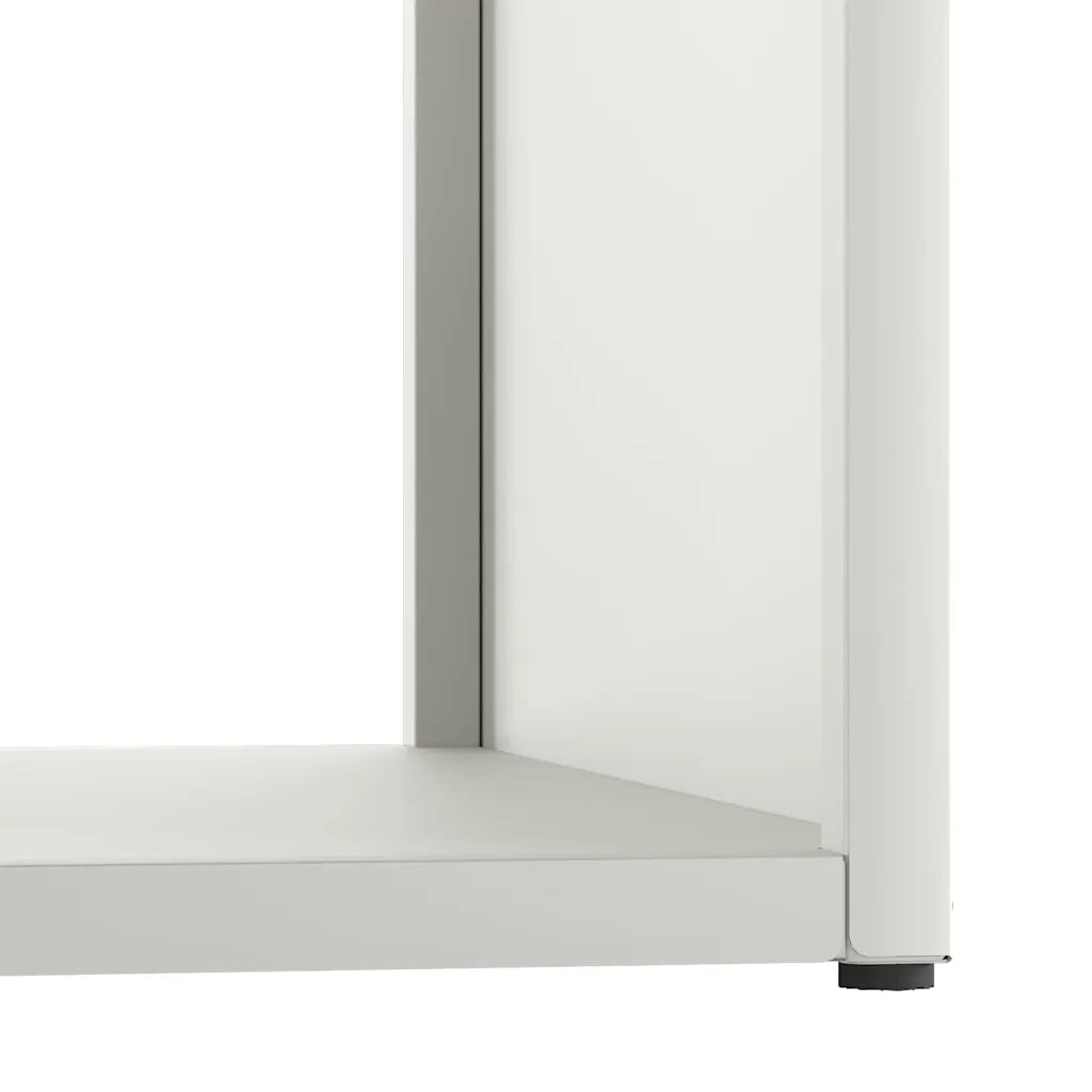Rastrelliera per Legna da Ardere Bianca 40x40x40 cm CFW1816059