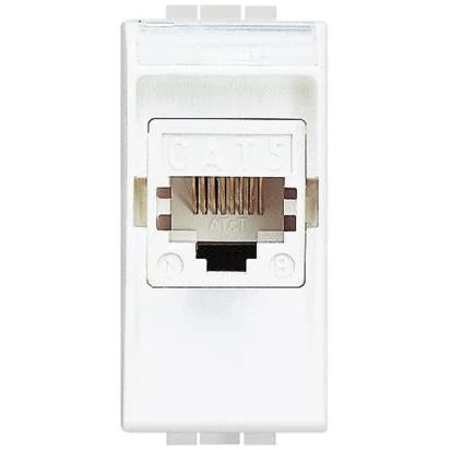 Bticino Livinglight connettore RJ45 110 UTP cat5E - Bianco N4261AT5