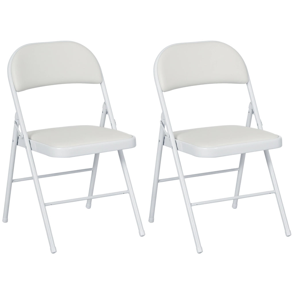 Sedia da ufficio ¨C zephmum ¨C bianco metallo 45x46x78 cm