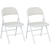 Sedia da ufficio ¨C zephmum ¨C bianco metallo 45x46x78 cm