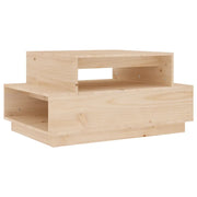 Tavolino da salotto | Tavolino da caff¨¨ | Tavolino da Soggiorno 80x55x40,5 cm in Legno Massello di Pino