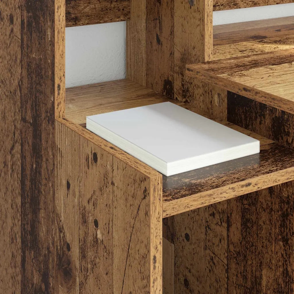 vidaXL Scrivania Legno vecchio 97 x 45 x 90 cm Legno multistrato