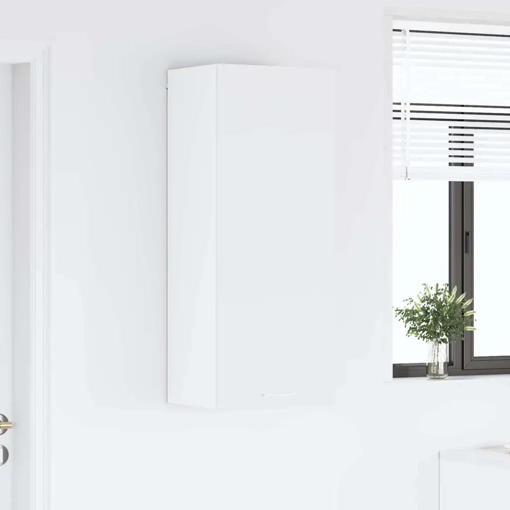 Armadio pensile Bianco 40 x 31 x 100 cm Legno multistrato