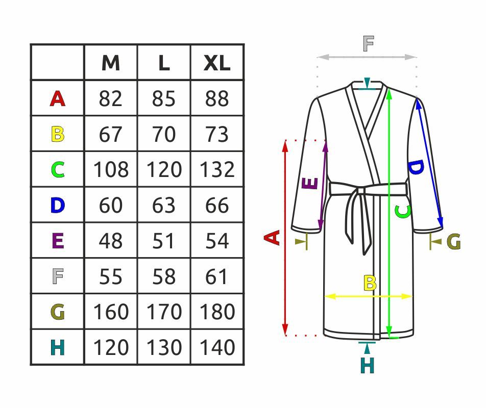 Accappatoio Roger Navy Red Men M