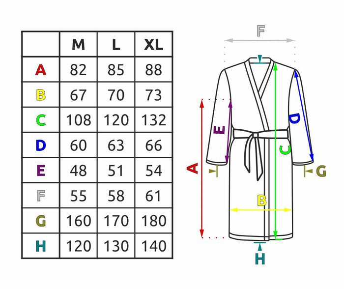 Accappatoio Roger Navy Red Men M