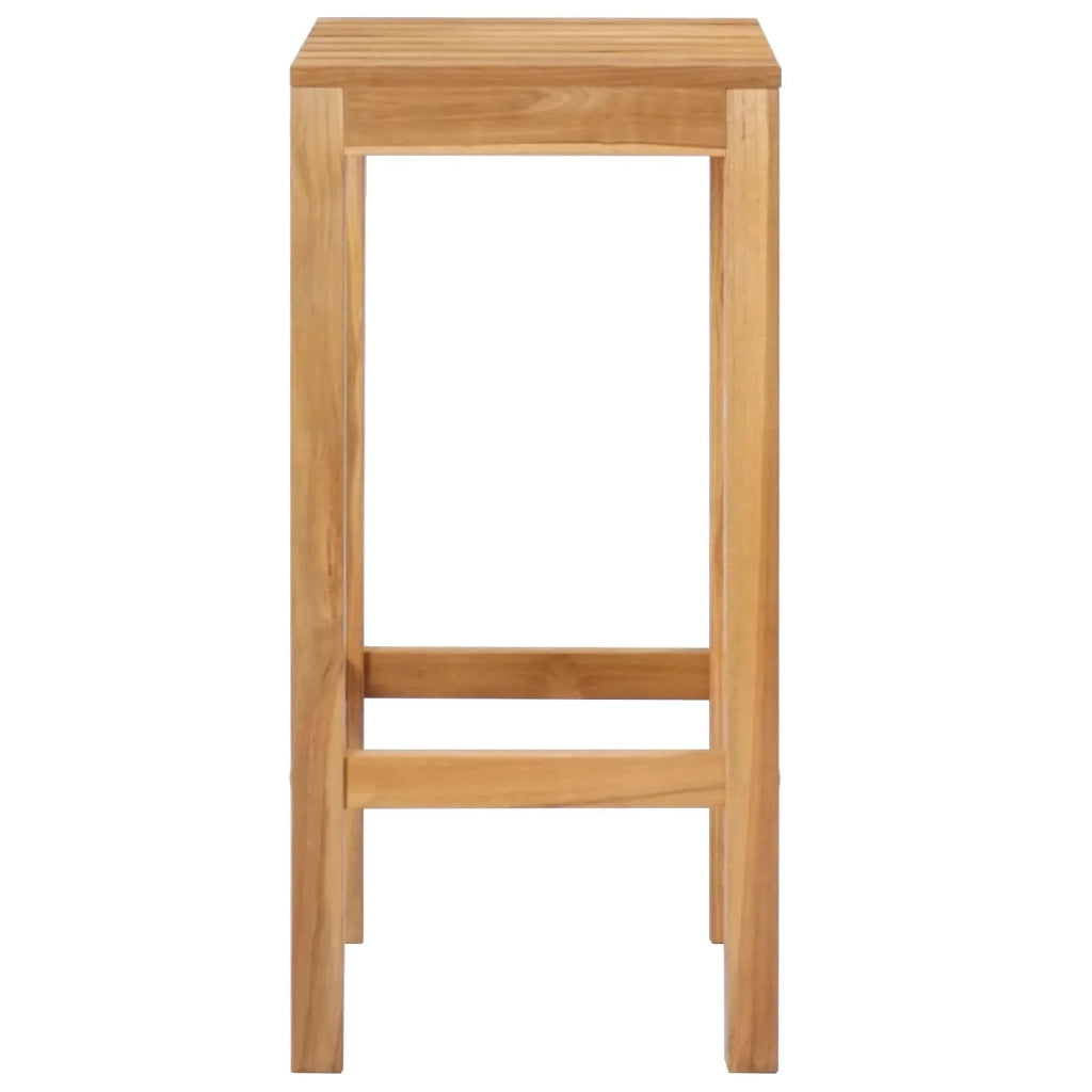 Sgabello da bar 2 pcs Naturale 35 x 35 x 75 cm