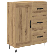 Credenza | Madia | Buffet da pranzo | Armadio da pranzo con cassetto Rovere Artigianale 69,5 x 34 x 90 cm
