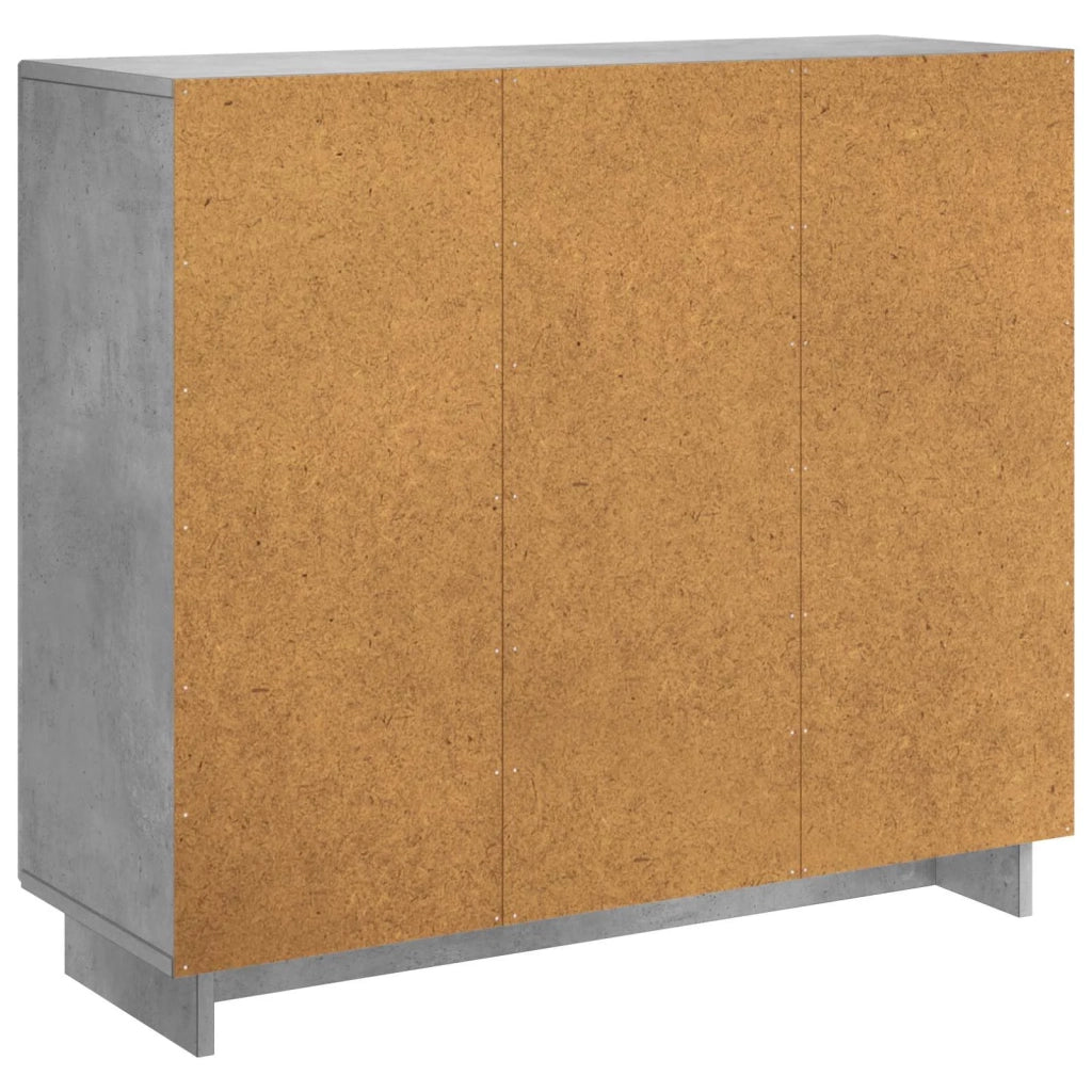 Credenza Grigio Cemento 85,5 x 31 x 75 cm Legno ingegnerizzato 8011543
