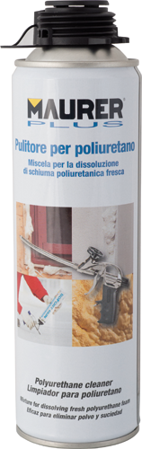 Pulitore x schiuma poliuretanica maurer plus 500ml