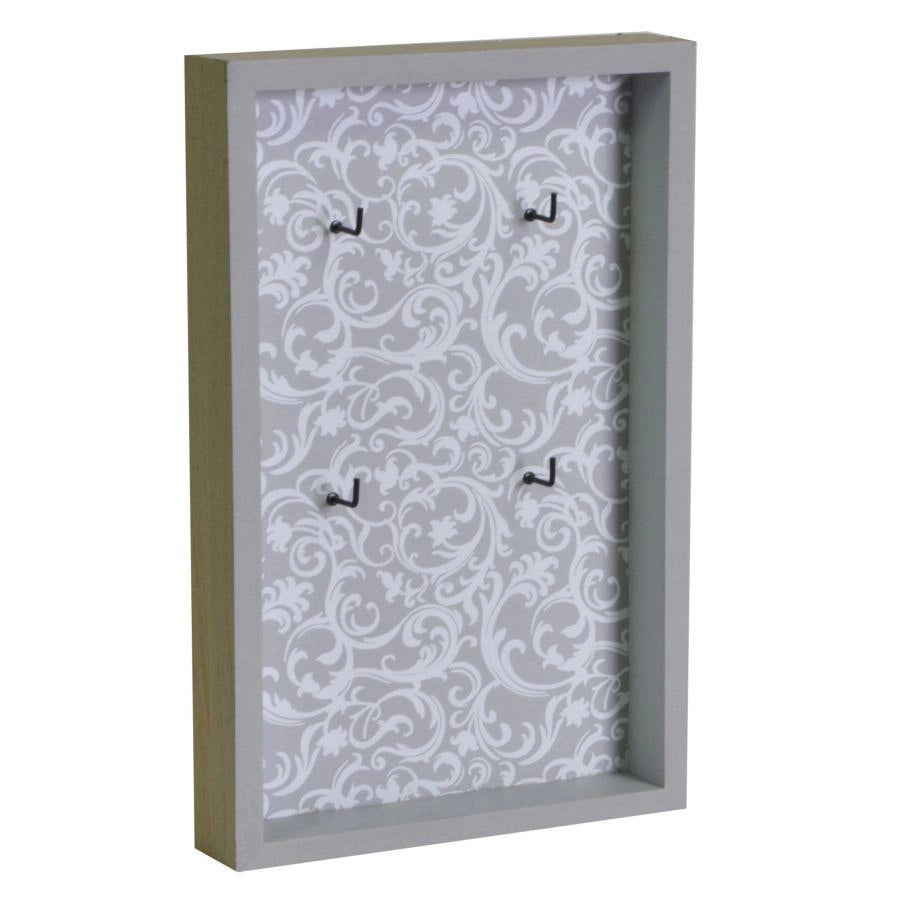 Portachiavi legno rebecca 4p cm16x3,5h25