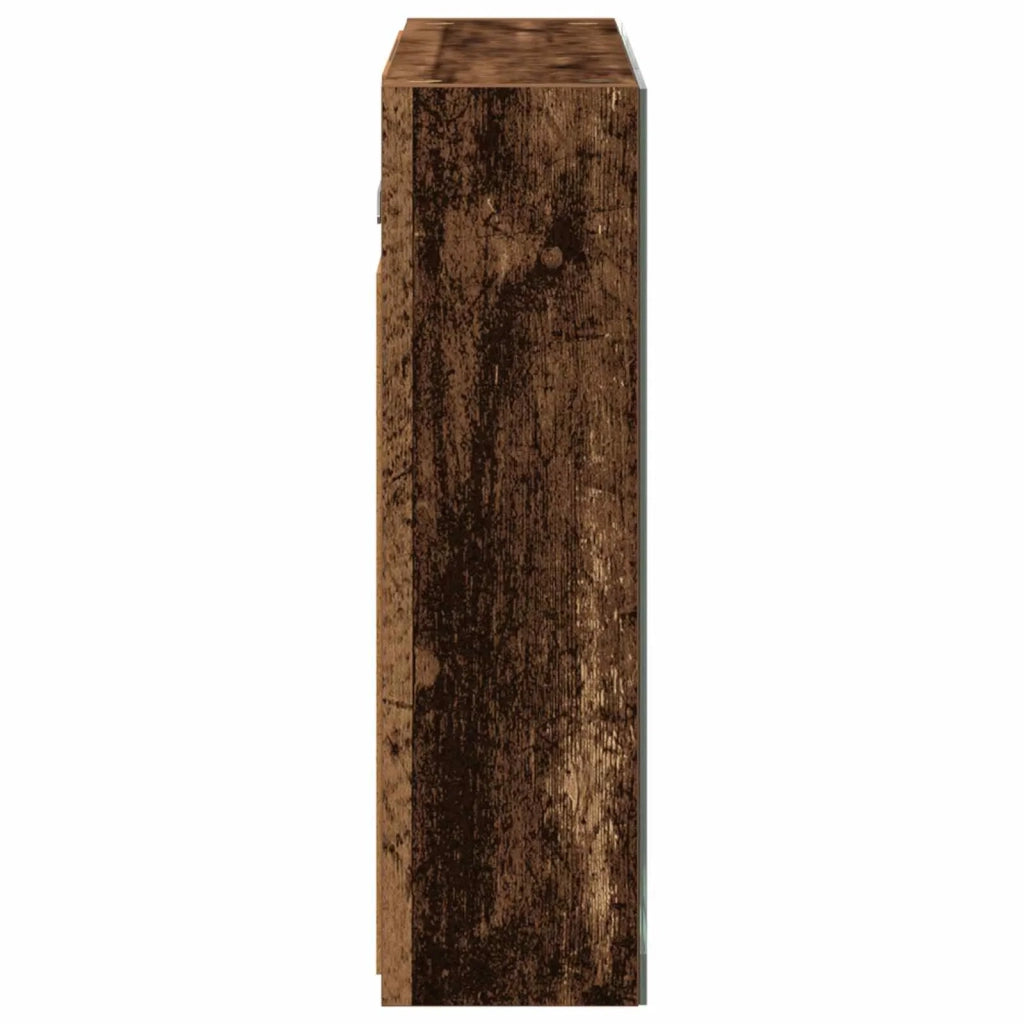 Mobiletto per specchio da bagno Legno vecchio 60 x 14,5 x 50 cm 889077