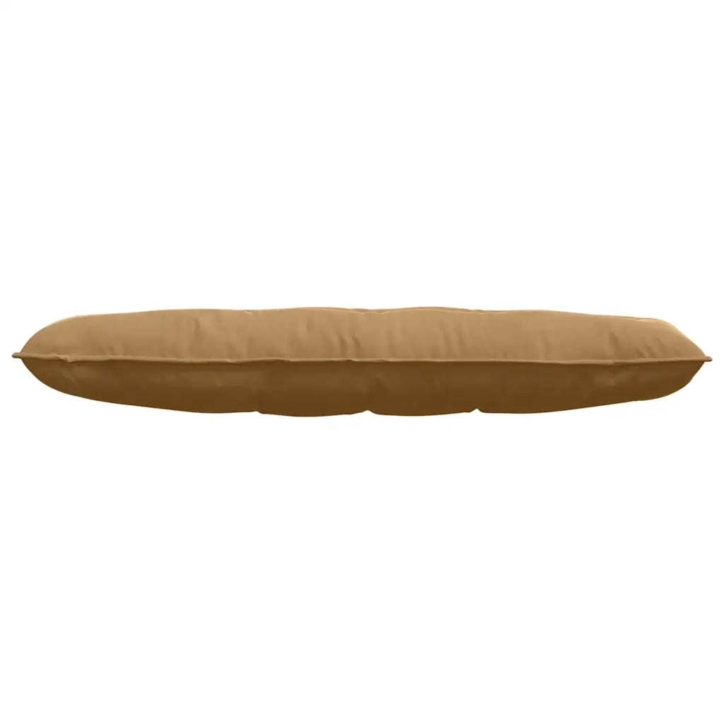 Cuscino per Schiena | Cuscino dorsale Marrone 140 x 50 cm Tessuto in Cords