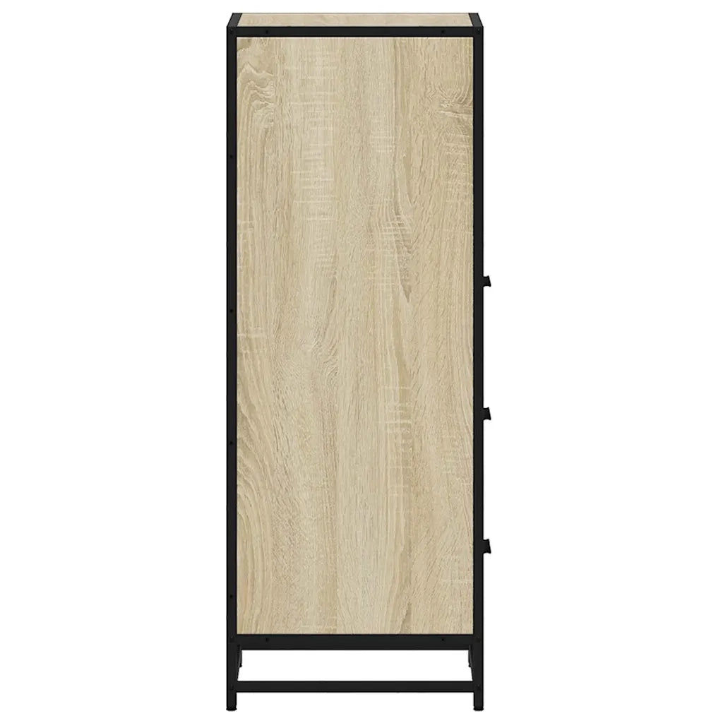 Armadietto Bagno Rovere Sonoma 35x37,5x100 cm Legno Multistrato